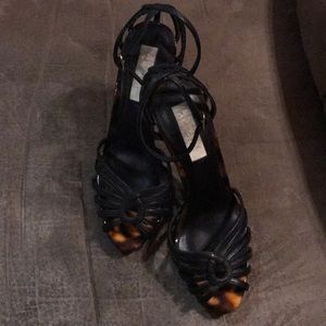 ❇️👠Ralph Lauren open Toe Heels 👠 ❇️